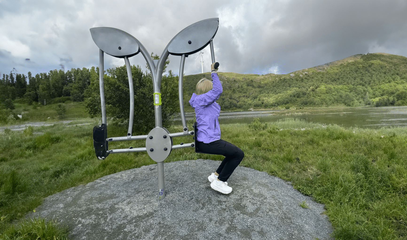 Utendørs treningsapparater